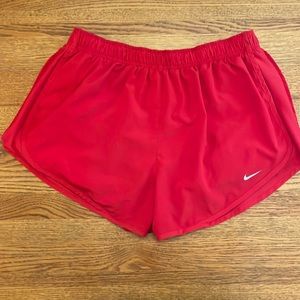 Nike Dri-Fit Running Shorts Red XL